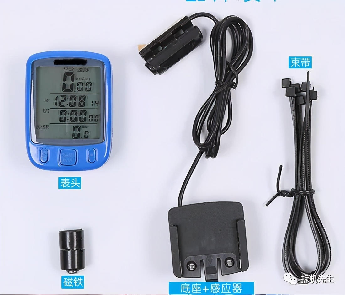 电动车安装码表,自行车码表怎么安装