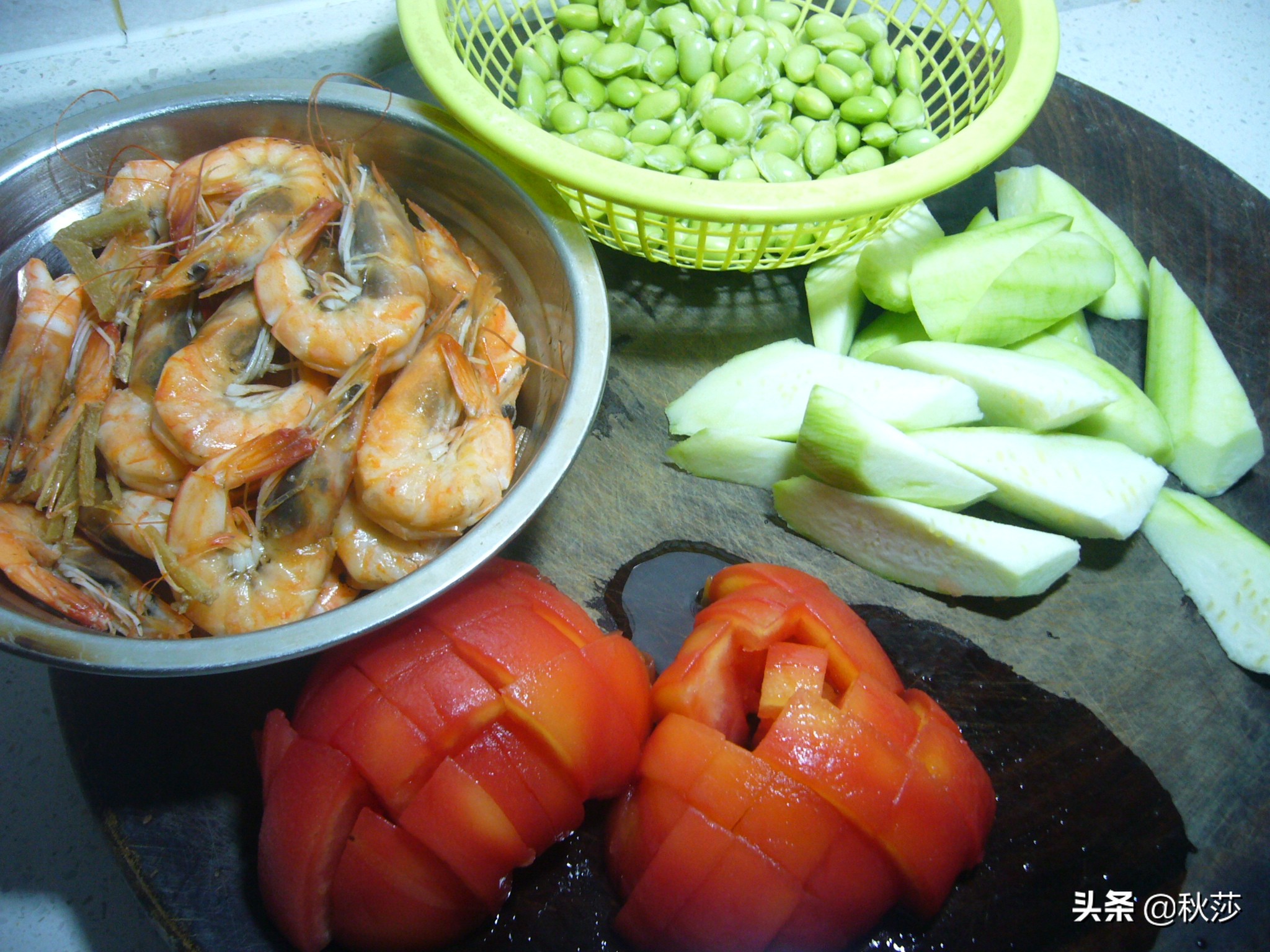 茄汁丝瓜教学,茄汁丝瓜鱼片