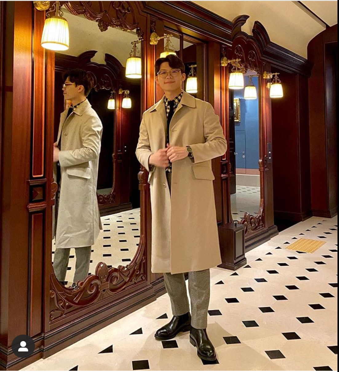 韩国小哥哥风衣穿搭,风衣穿法韩国