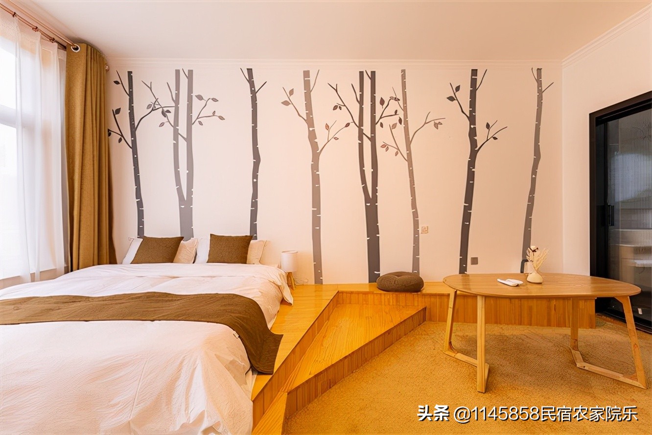 怀柔简约私汤山景独立民宿,怀柔云山中民宿