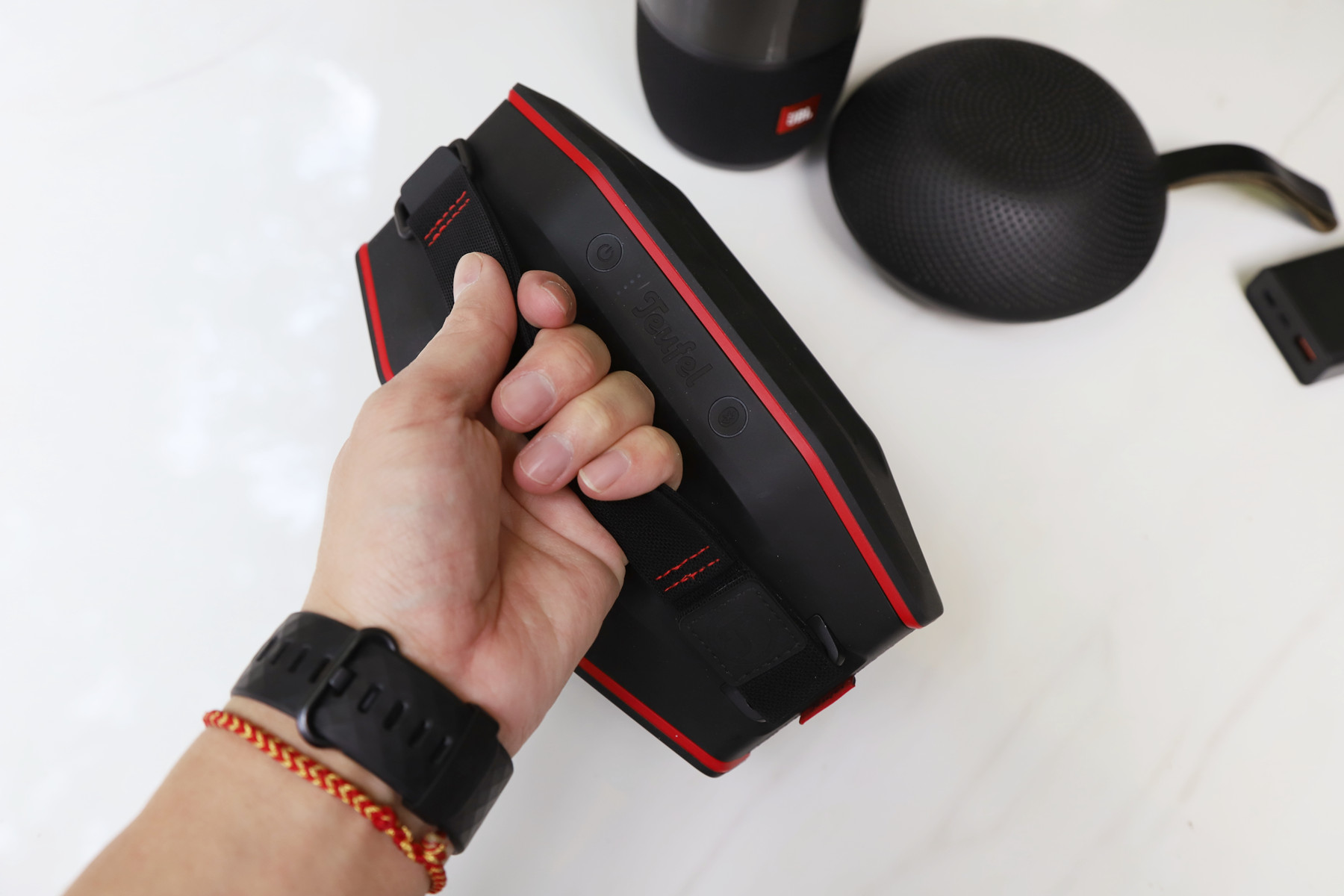 德斐尔小魔盒蓝牙音箱体验,德斐尔rockstergo拆解