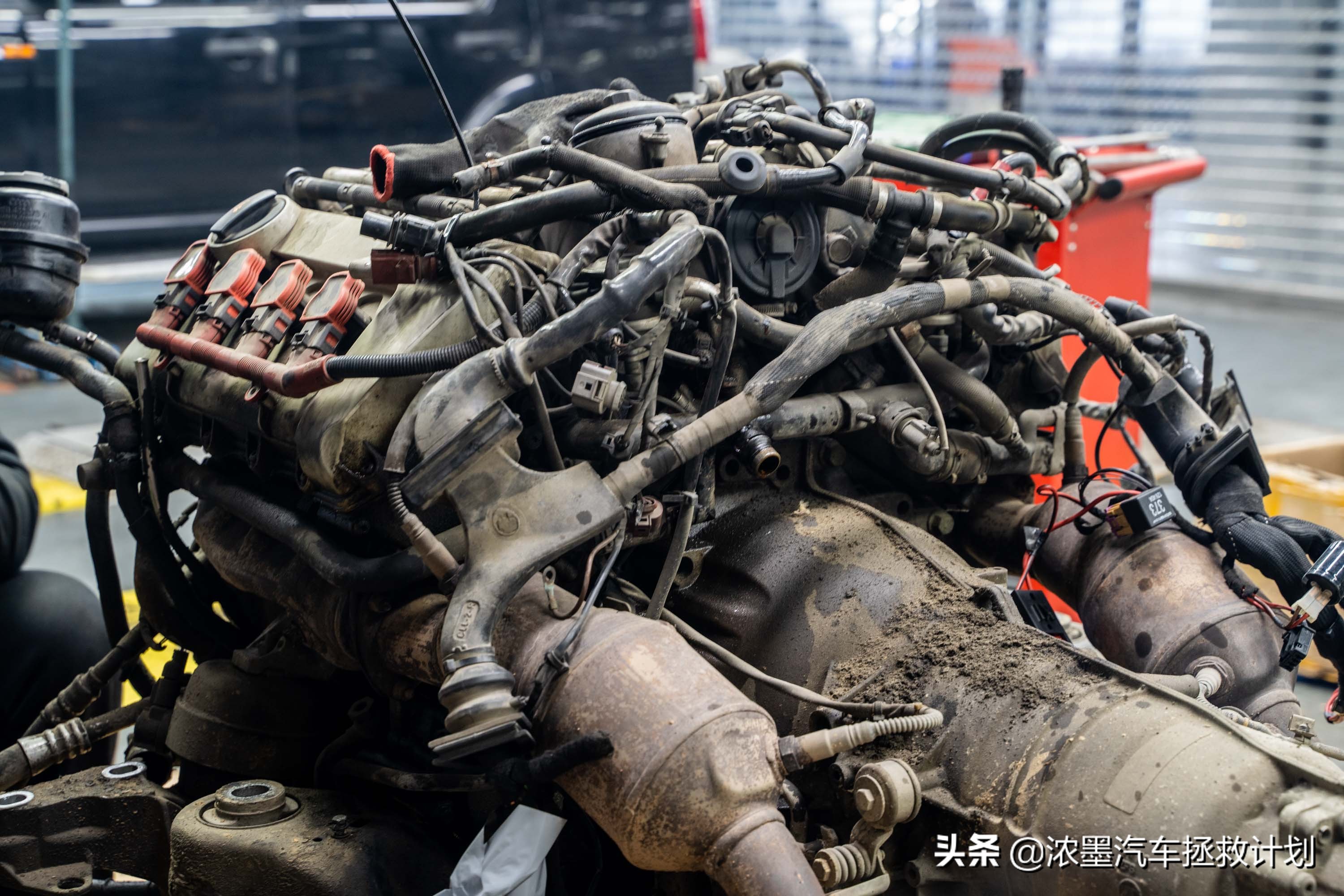 奥迪a6发动机大修全过程,翻新奥迪a6大修发动机