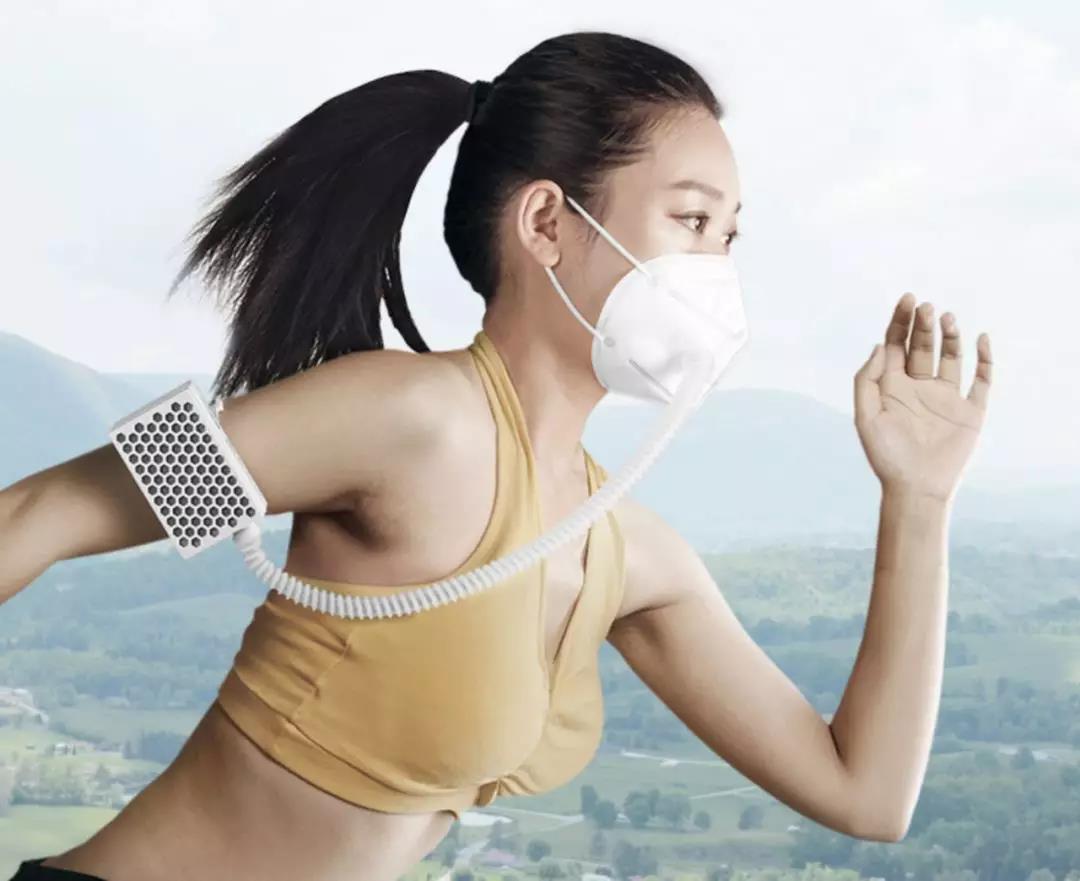 空气净化器口罩,雾霾新风口罩