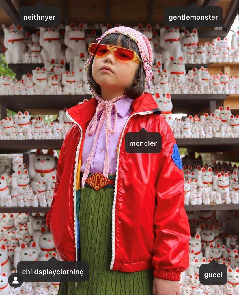 女版GD潮过陈冠希女儿？月入十万萌娃靠穿搭火爆ins