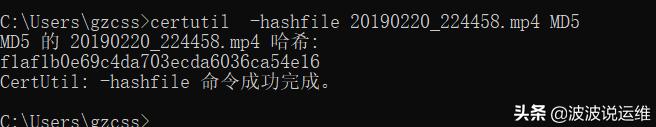 如何利用Windows自带的certutil工具对比文件是否一致