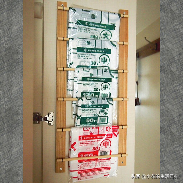塑料袋收纳妙招废物利用,没用的塑料袋收纳法