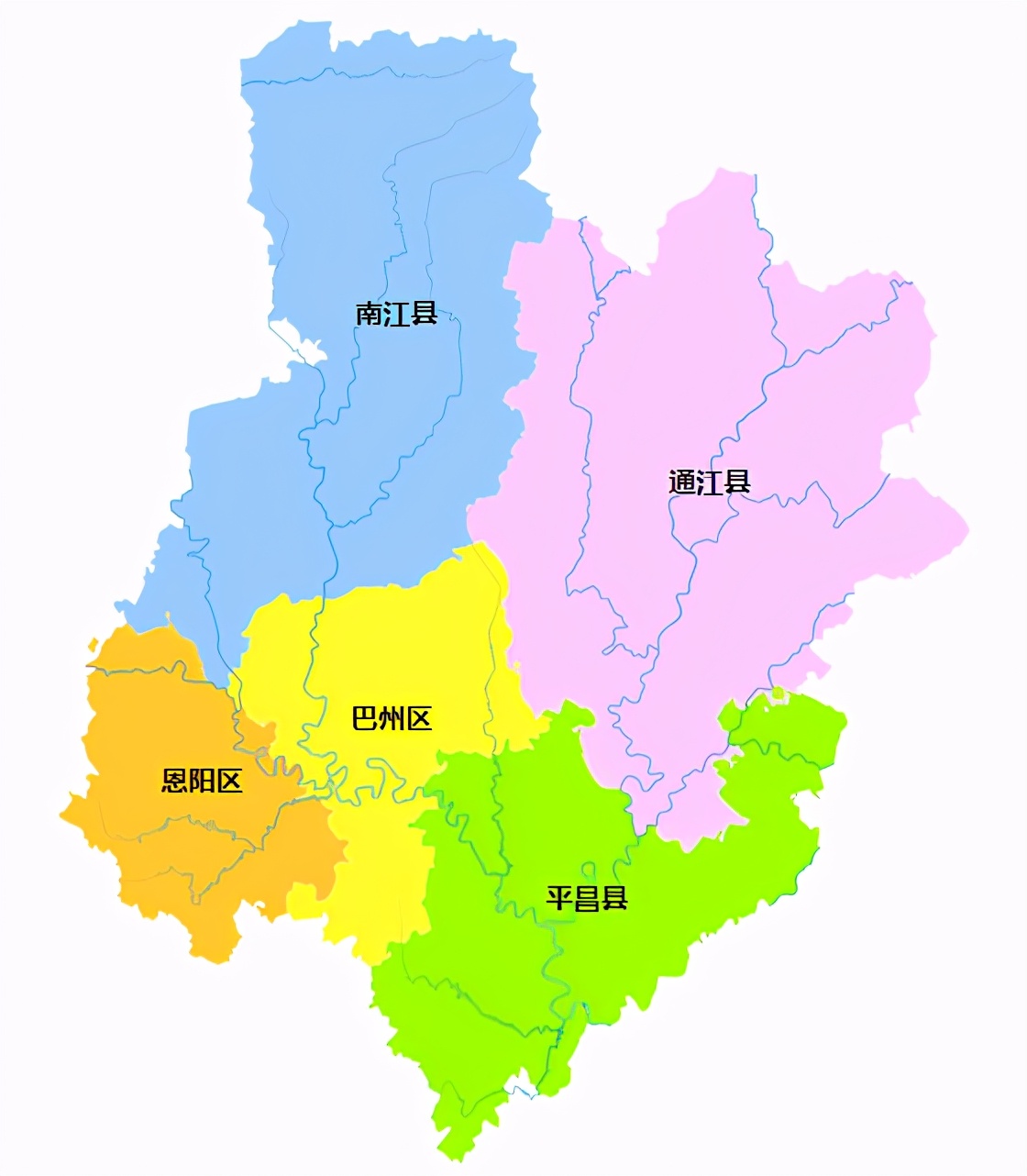 全国带“东、西、南、北、中”方位词的城市，看看有你家乡吗？