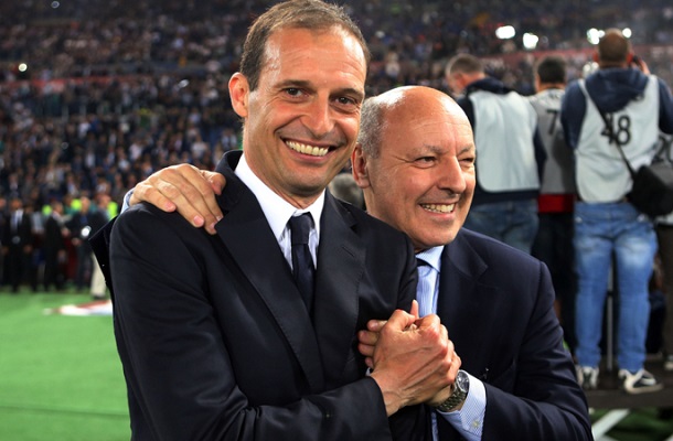 阿莱格里国米孔蒂,张康阳和孔蒂离任阿莱格里