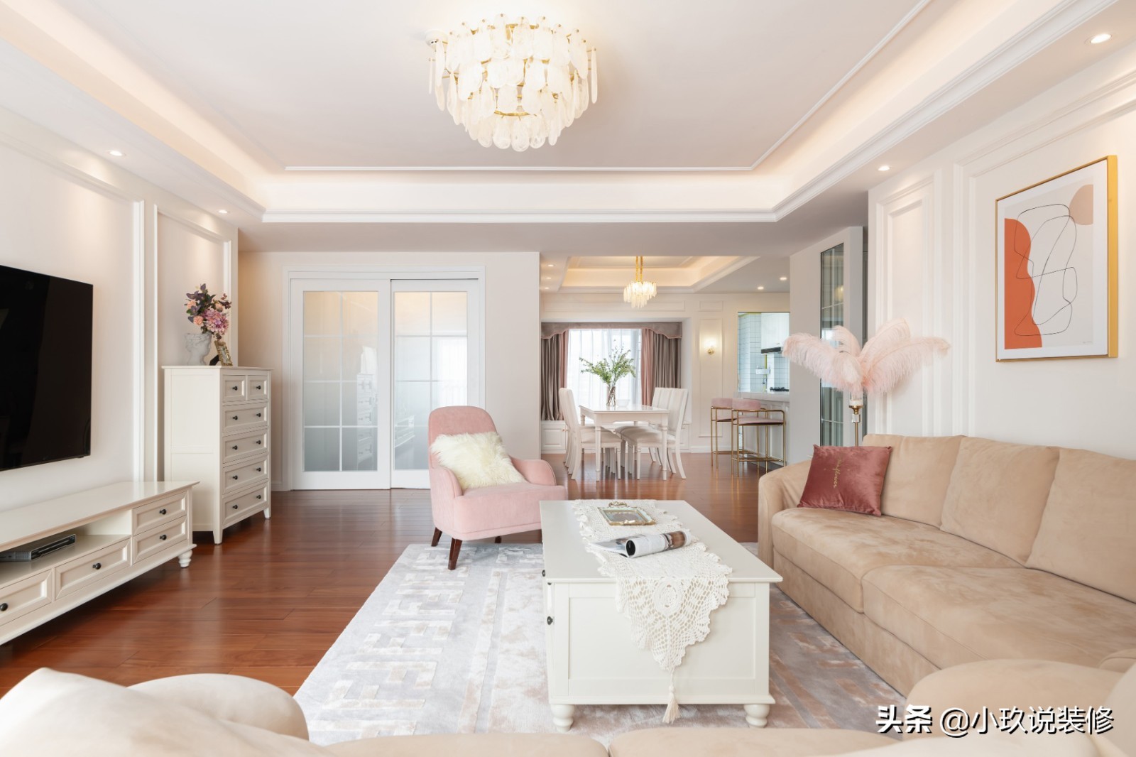 300平大平层空间美学极简风,大平层极简主义干净到极致的家