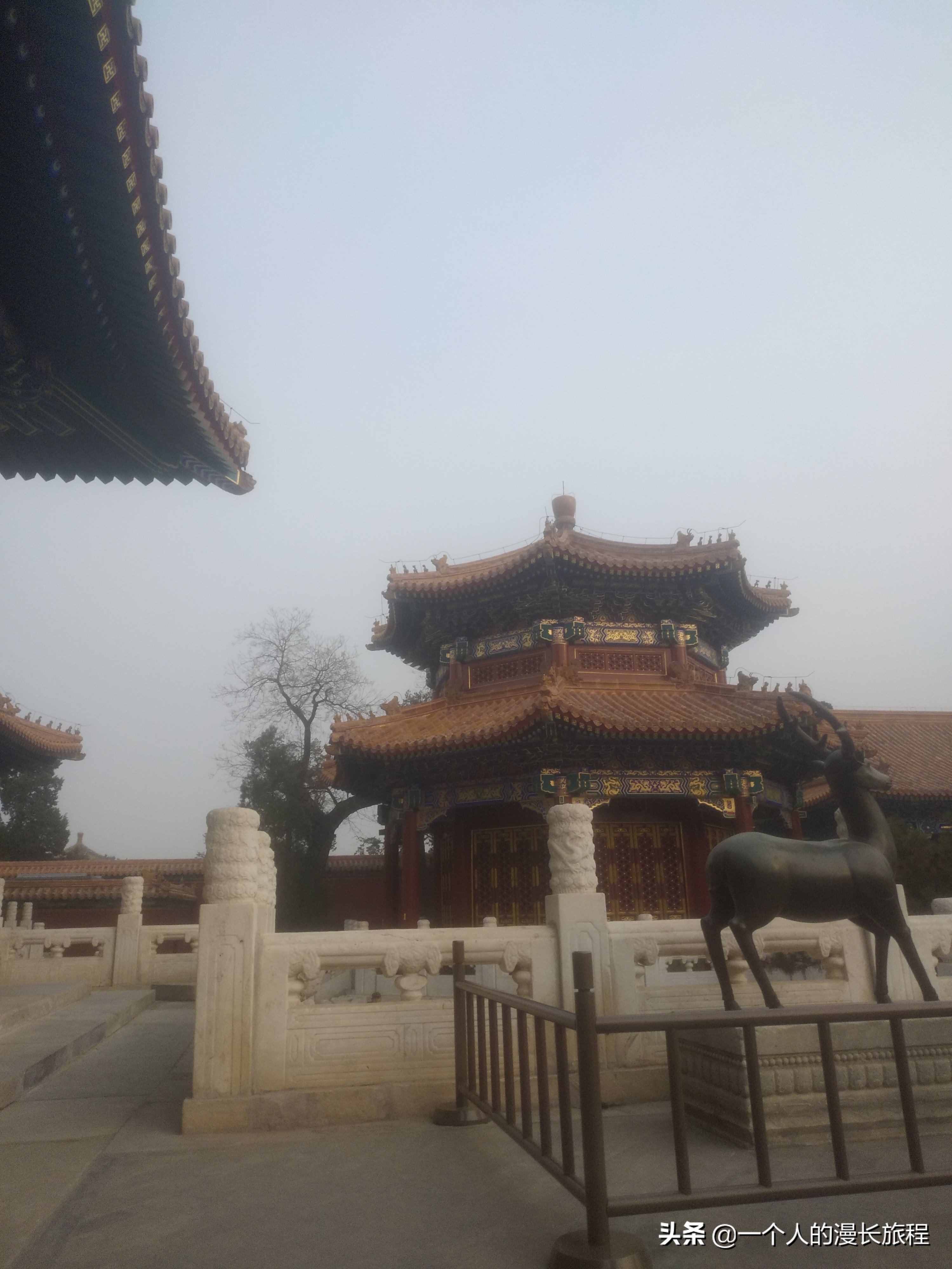 北京景山,这里是北京故宫