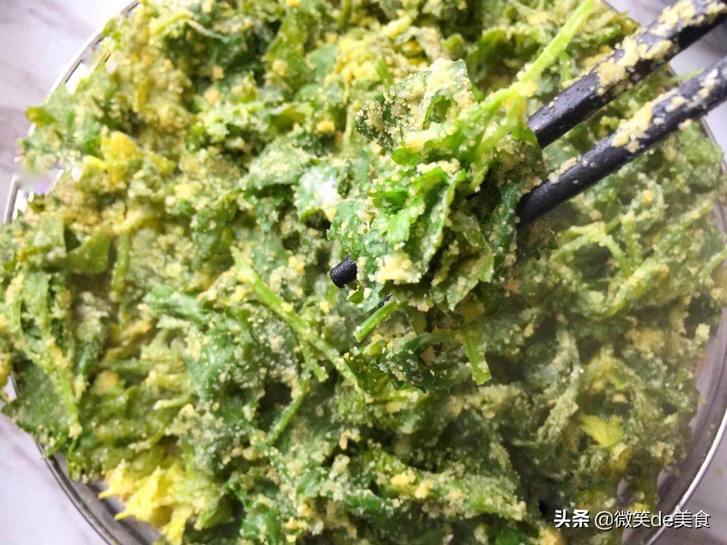 玉米面刮油,清肠玉米面详细做法