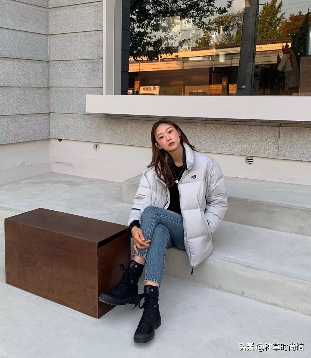 羽绒服裙子洋气,羽绒服裙子穿搭女高级感