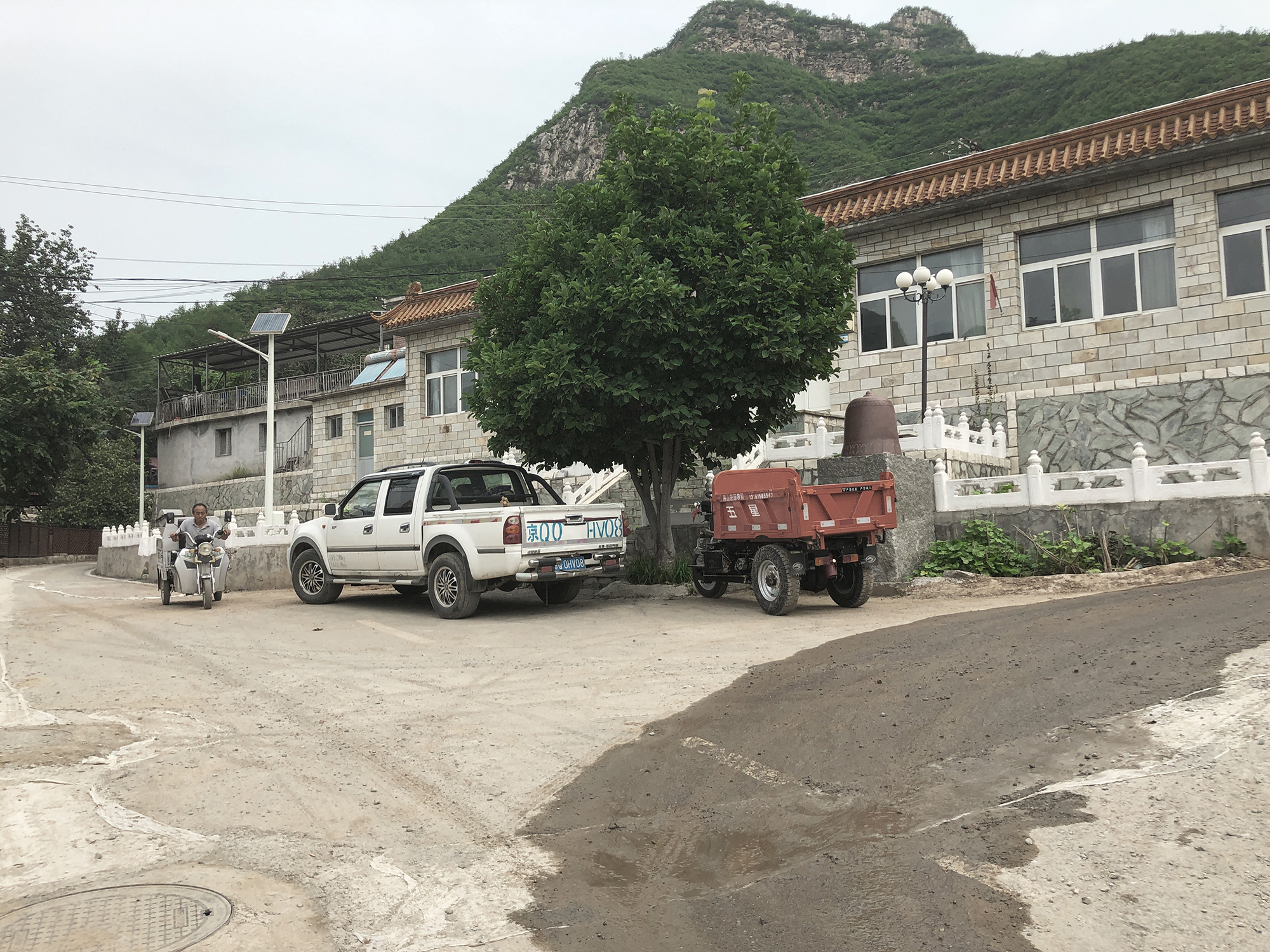 京郊房山登山路线,房山东港登山步道