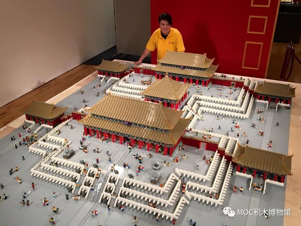 乐高大师中国队,洪子健乐高大型作品