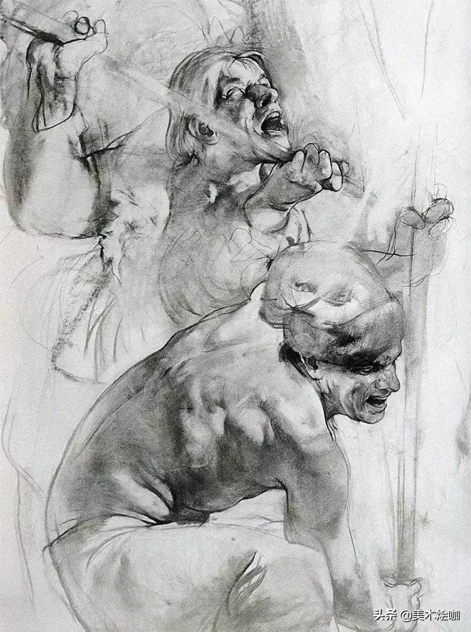 大师的素描线条,大师的素描几何体