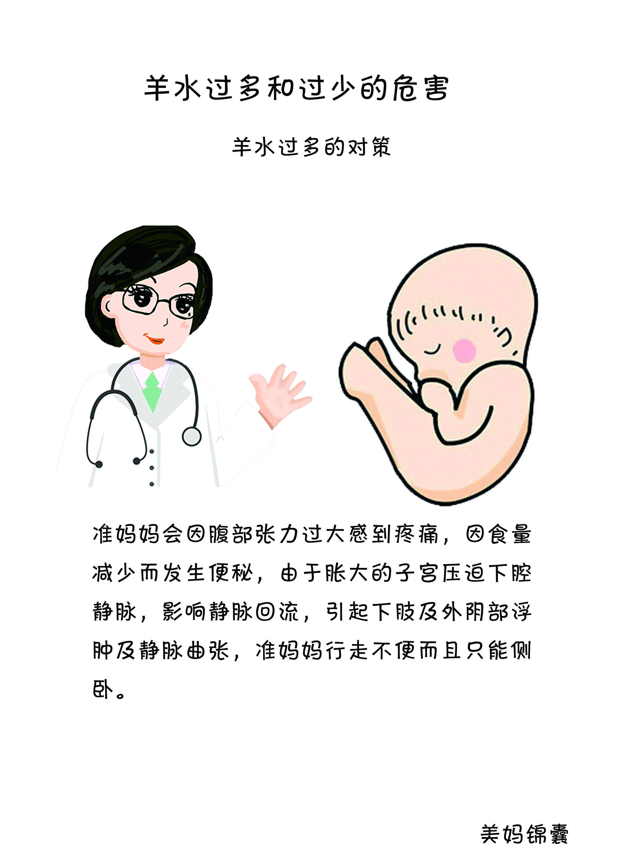 准妈妈孕期羊水异常的三种状况,准妈妈b超羊水数据标准参考