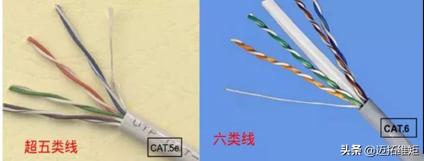 五类网线和六类网线传输速度区别,网线5类线和6类线传输速度