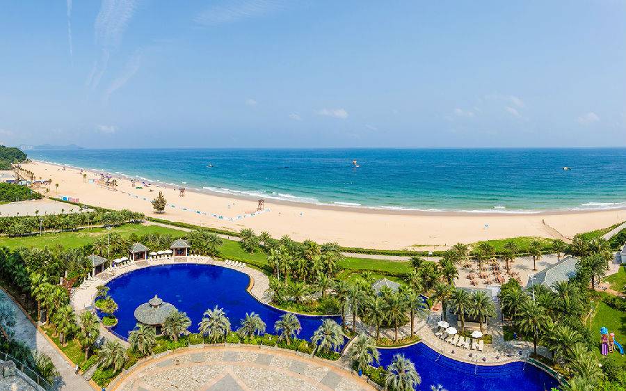 「海陵岛海韵戴斯」++大型海景泳池+儿童水上乐园+7里沿海栈道