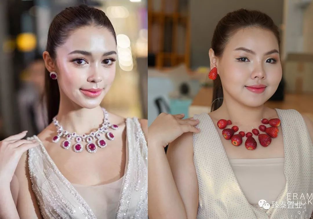 范冰冰蕾哈娜蓝色妆容,范冰冰蕾哈娜