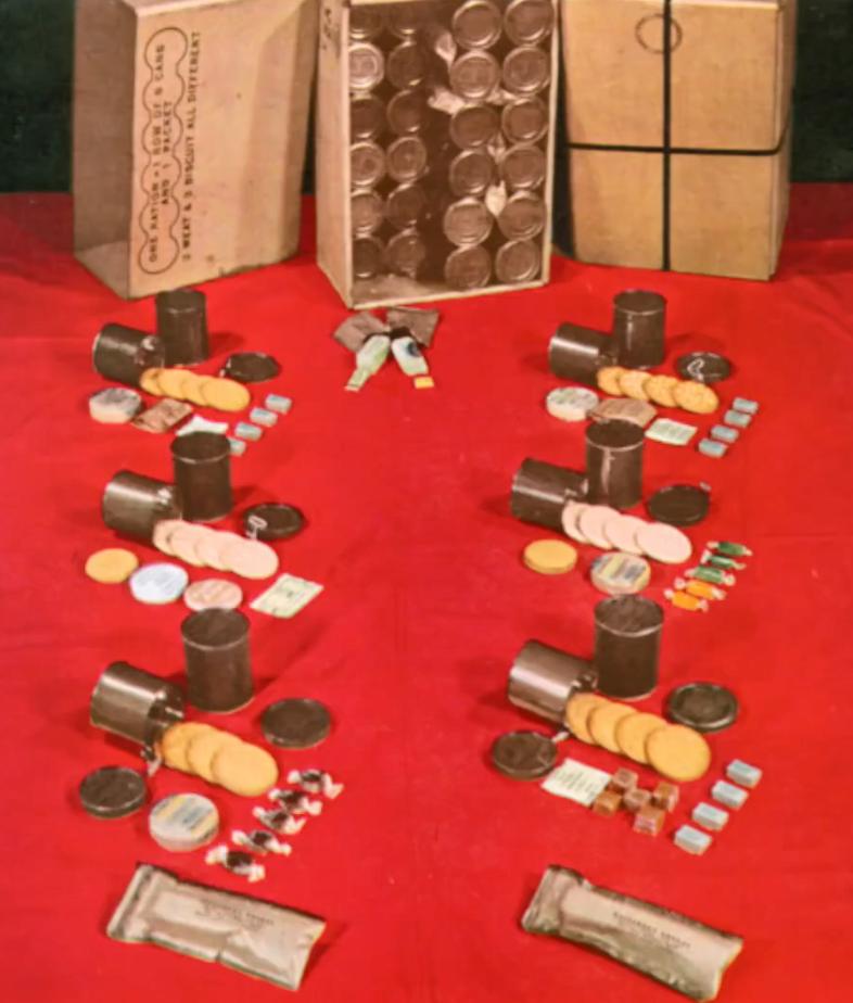美国大兵吃的什么口粮,美国大兵吃军粮