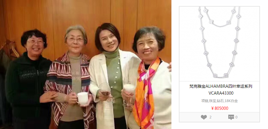 梵克雅宝的四叶草项链，刘嘉玲关晓彤刘涛20岁到50岁都爱佩戴它