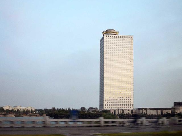 朝鲜摩天大楼,朝鲜高楼的视频