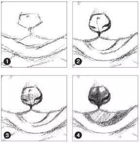 怎么画戴着红领巾的小熊猫,画一只小奶猫超级简单