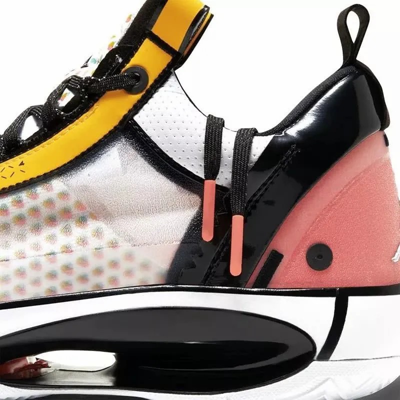 郭艾伦大童球鞋aj35,aj34郭艾伦糖果配色上脚