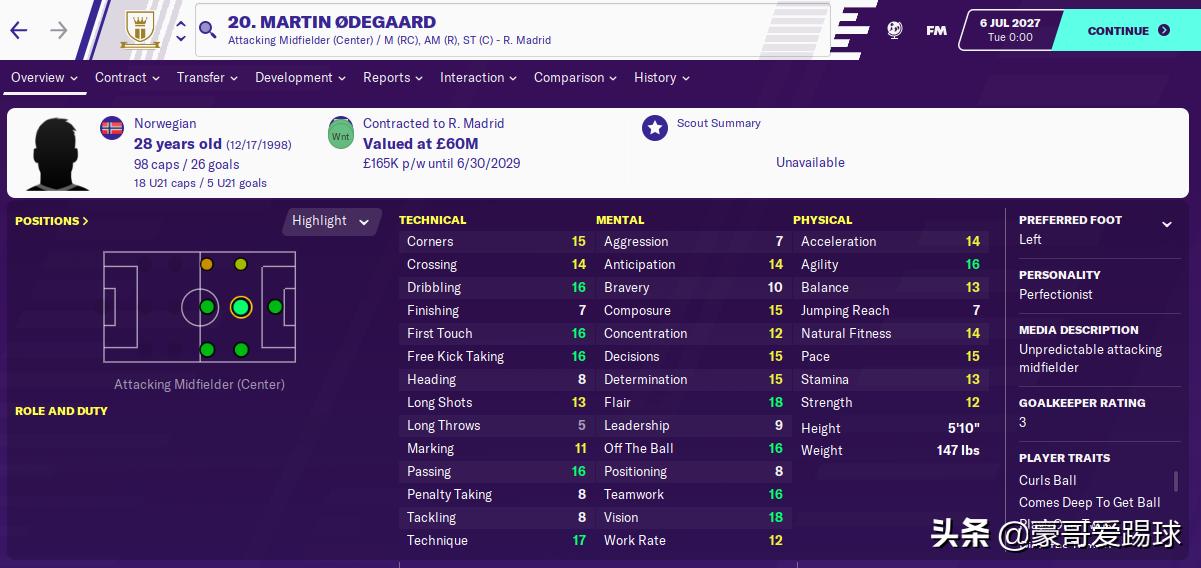 fm足球经理门将关键数据,fm2021足球经理闪退