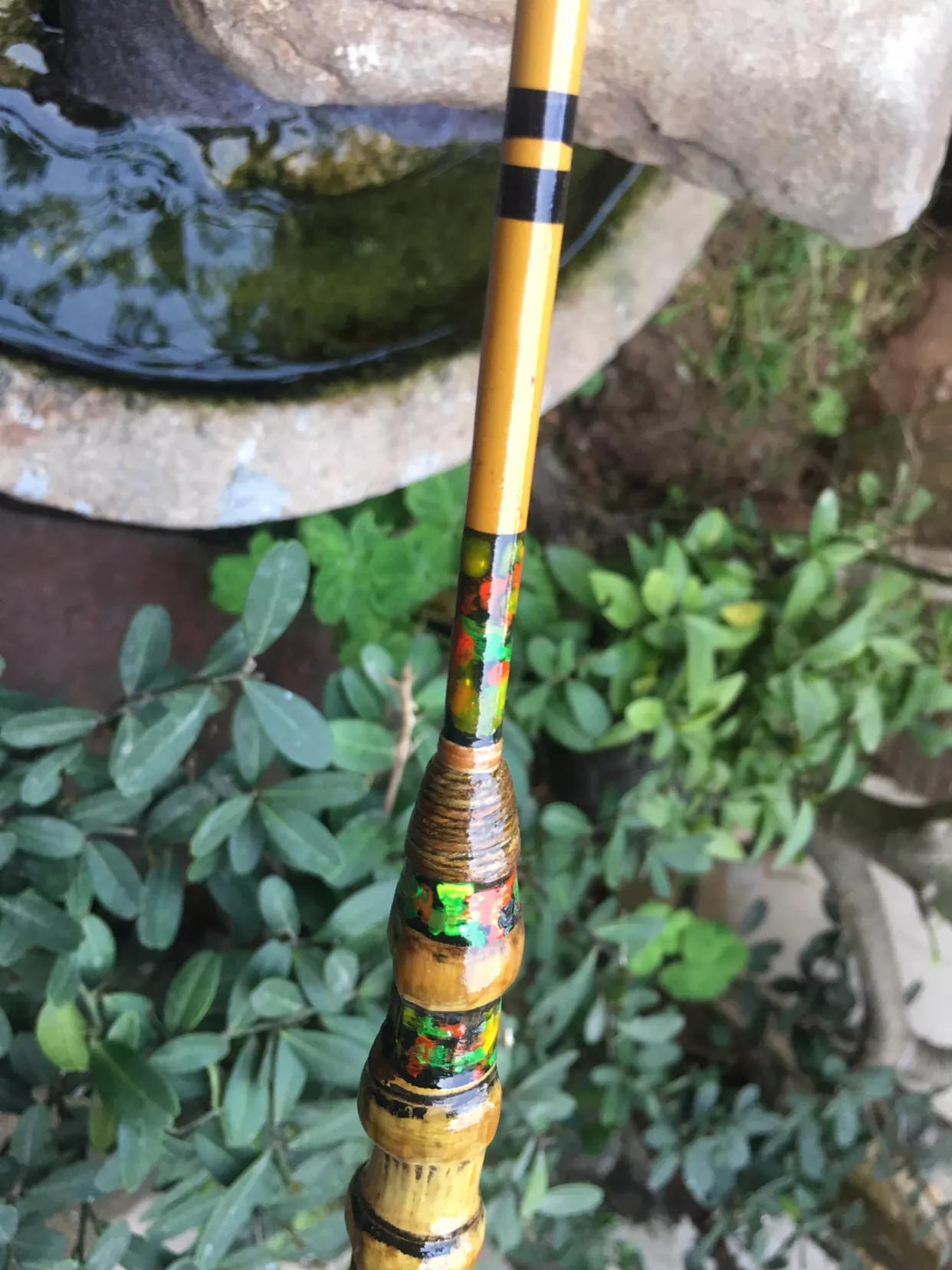 手竿换把怎么换,罗汉竹手竿