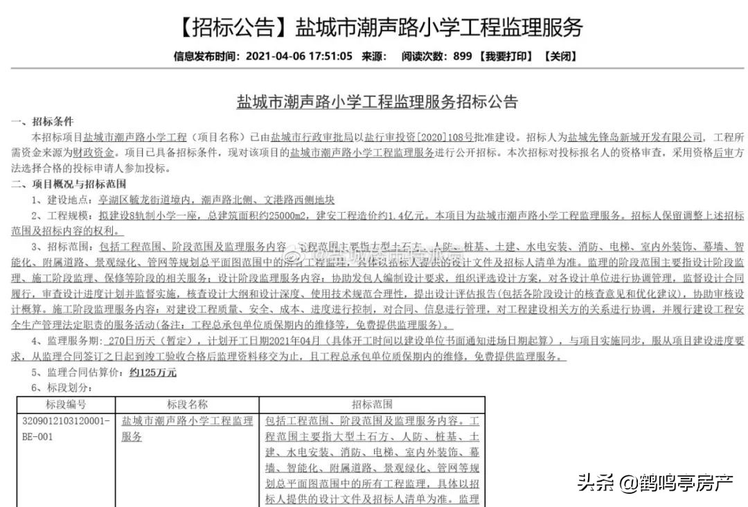 盐城盐都区新增学校,盐城即将新增的大学