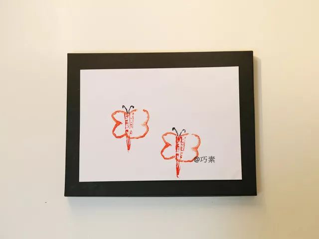 印染手工制作,印染拓印画