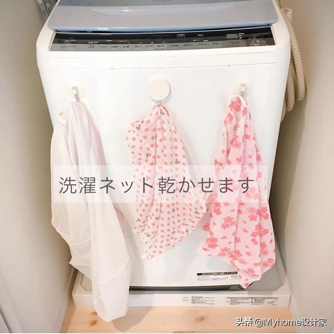 太变态了！1㎡洗衣房都能榨出5倍收纳，不愧是日本主妇