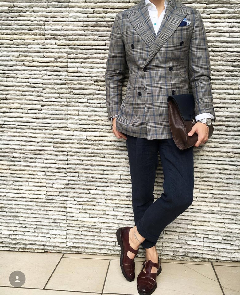 好穿又好搭凉鞋,青年休闲凉鞋搭配