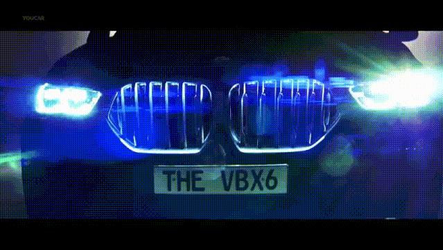 宝马最黑的x6,22款宝马x6夜晚效果