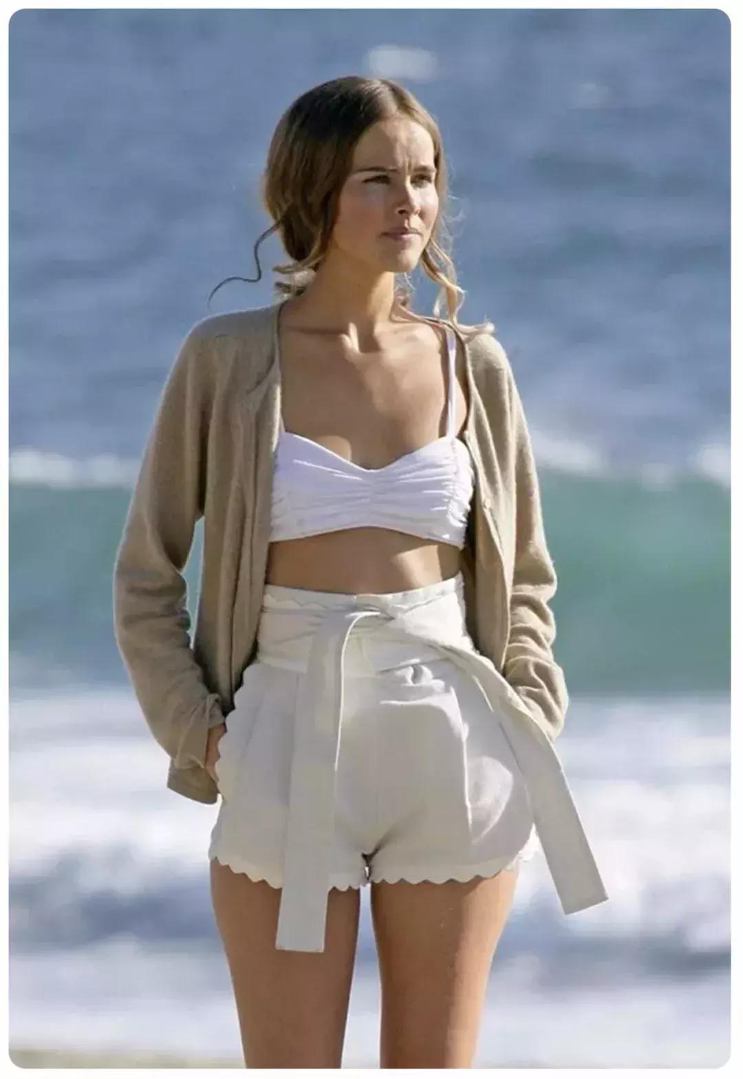 夏天穿蓝色短裤上衣穿什么好看,夏天哪几种短裤不要穿