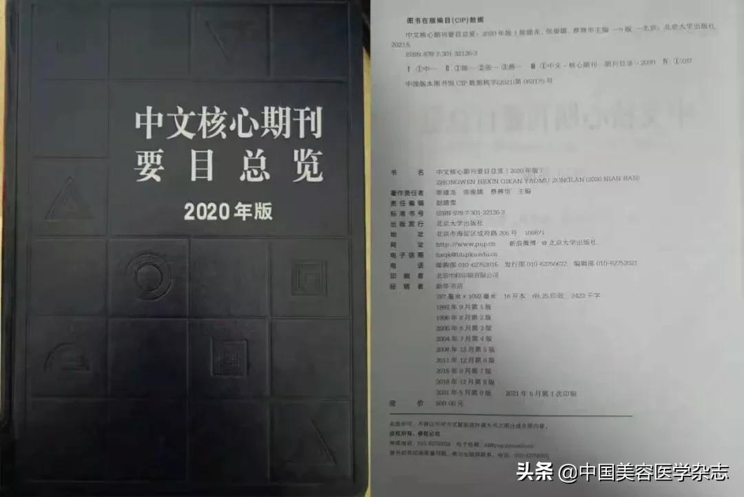 2020年版中文核心期刊目录,2023版《中文核心期刊要目总览》