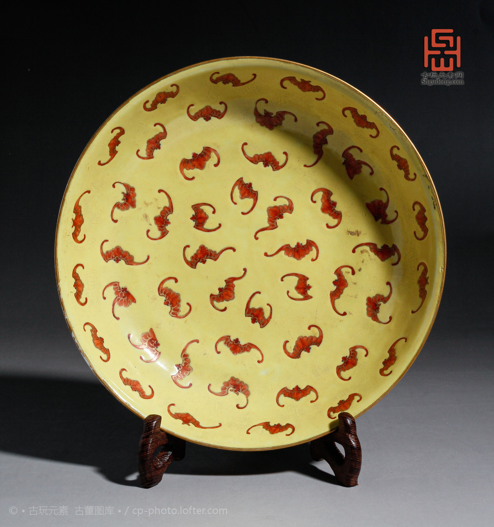 同治年制大婚瓷盘子,清朝官窑同治大婚瓷