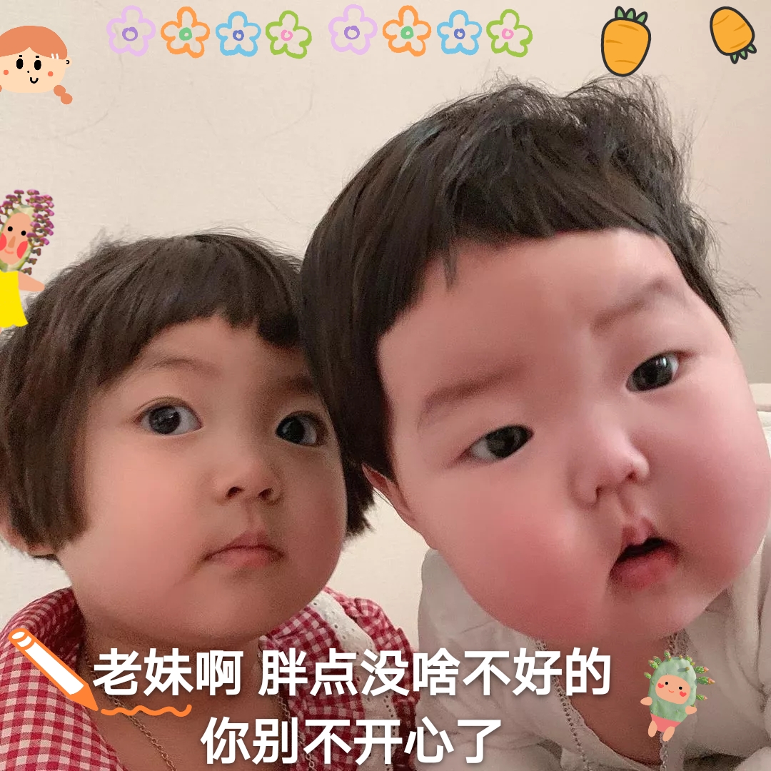 表情包我胖我怕啥,表情包我太喜欢减肥了