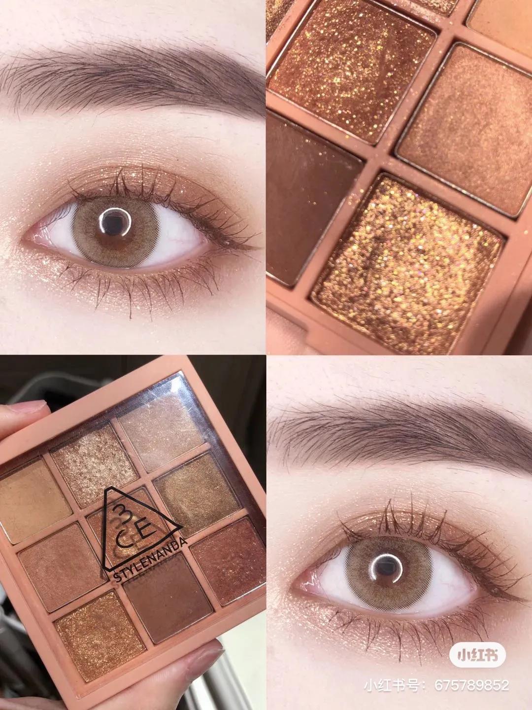 适合秋冬的大地色眼影盘,3款让人哇塞的平价眼影