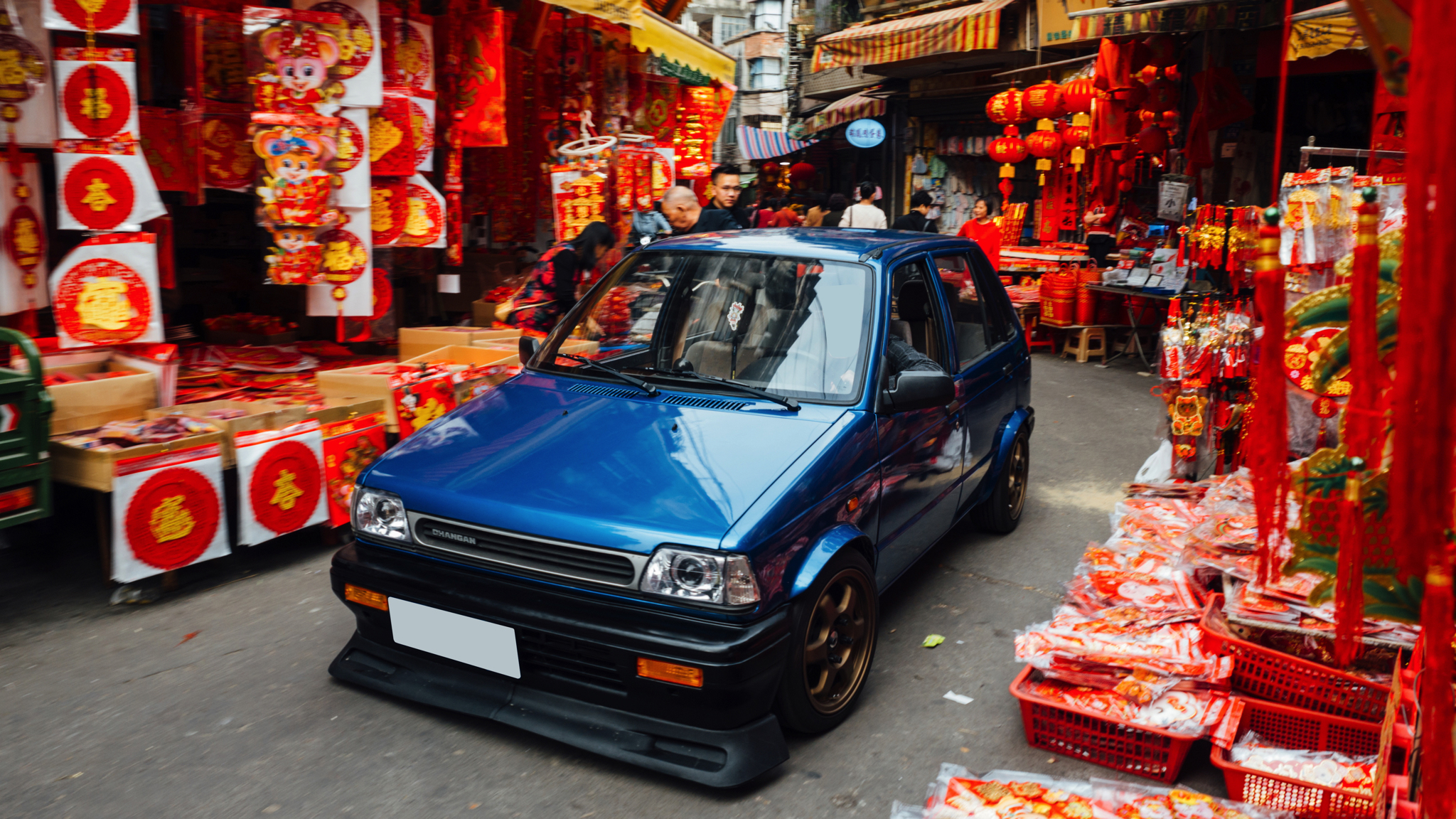 铃木奥拓自己买改装件,一万内铃木奥拓