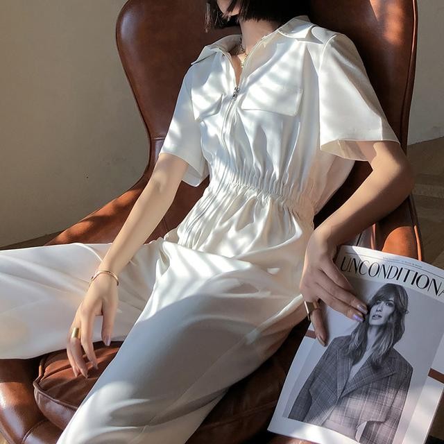 背带连体裤减龄增气质 (夏季气质减龄大码连体裤)