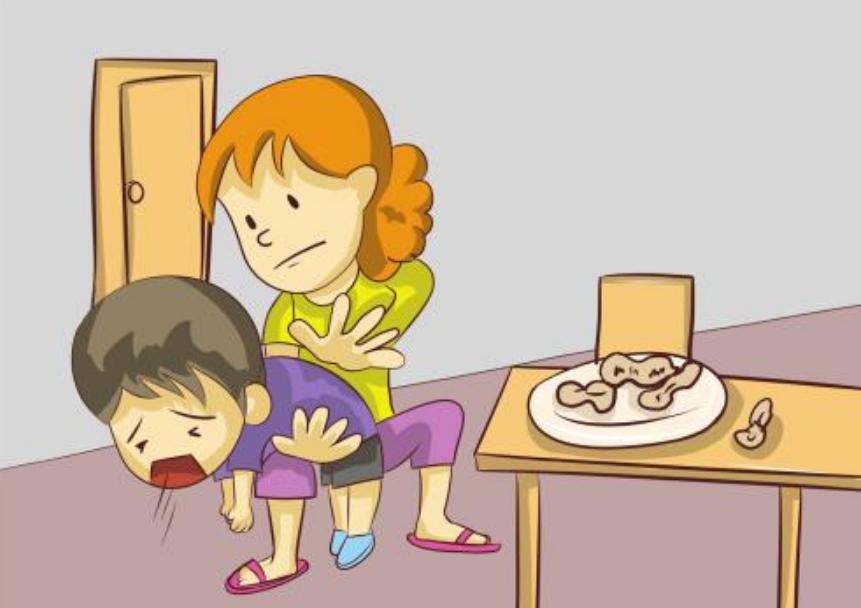 小孩吃瓜子卡住喉咙视频,3岁小孩吃东西卡住急救的视频