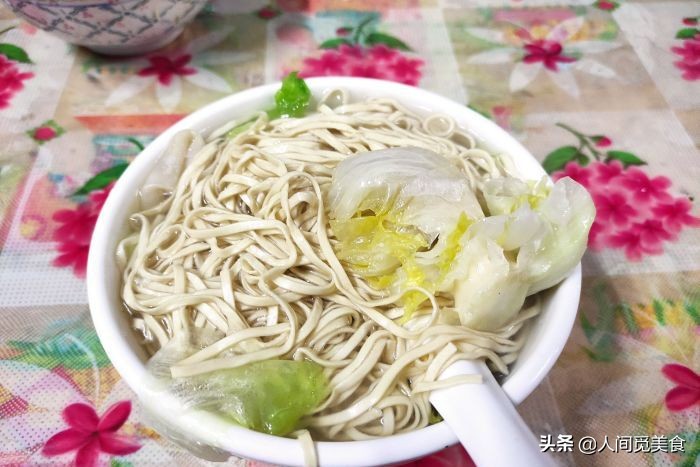 广东老字号馄饨面,广东东莞常平馄饨面