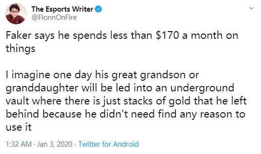 外媒评价Faker省出一间“黄金屋”！药水哥偷亲一龙差点挨揍