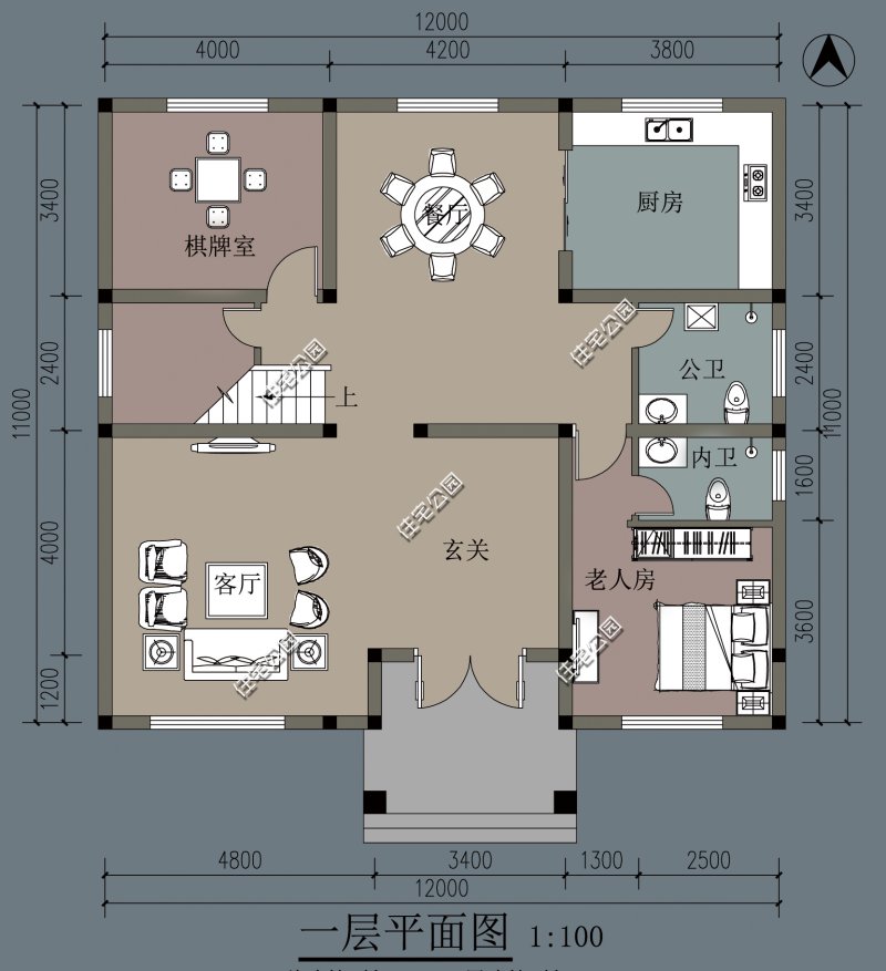 农村自建二层别墅图纸求推荐,1000套农村自建房图纸分享