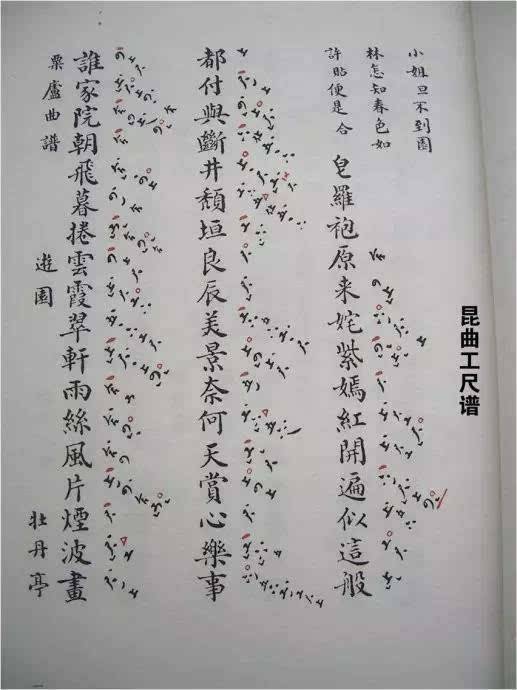 在五线谱和简谱传入中国之前,古人是用什么记谱的?