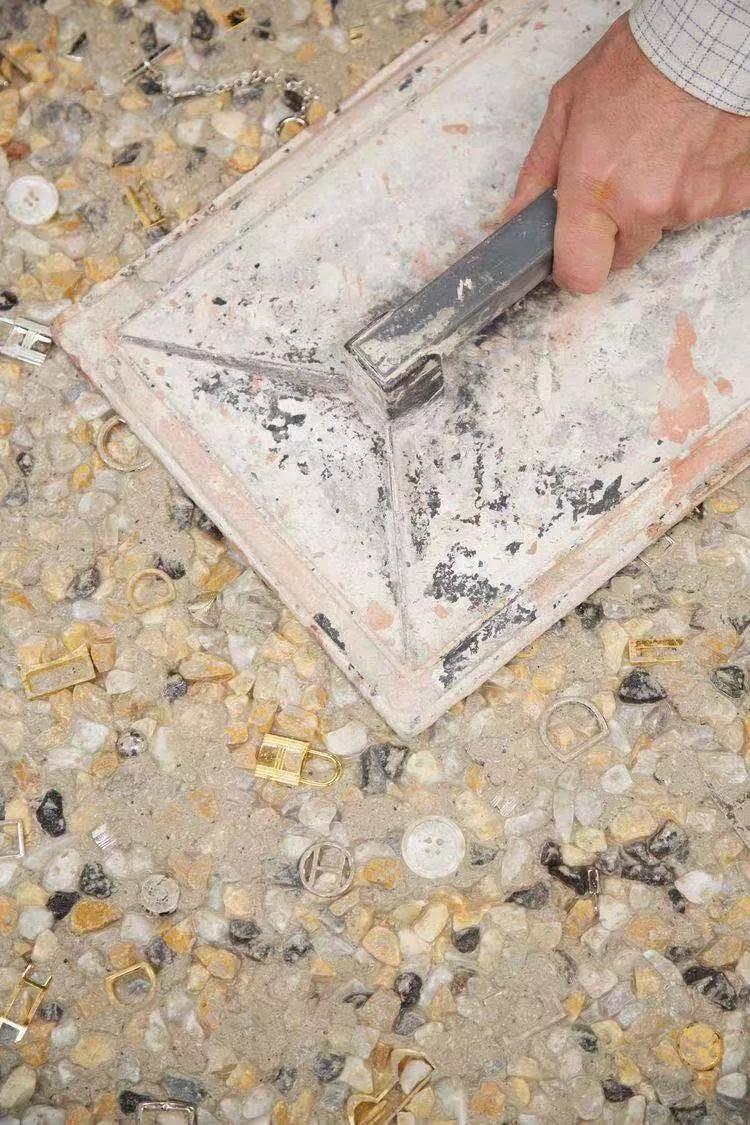 70年代的水磨石,古董水磨石