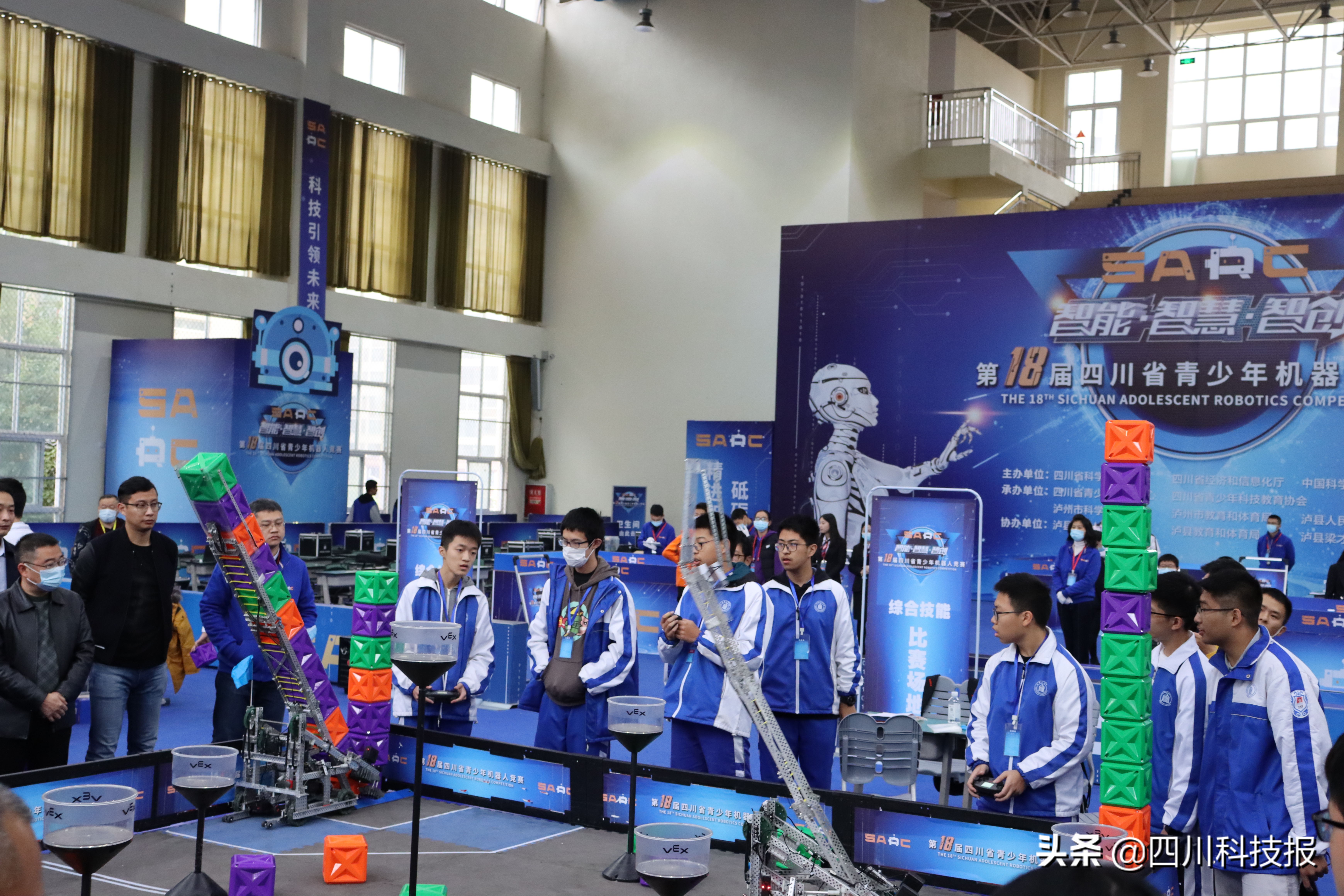 第21届四川省青少年机器人大赛,第18届机器人大赛泸县照片