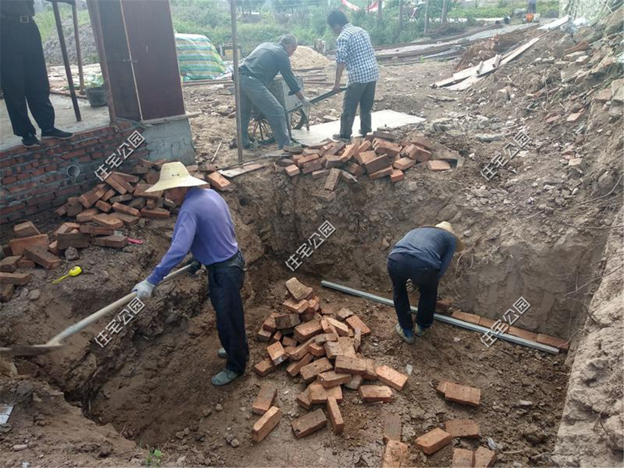 农村化粪池原理最后水去哪里了,农村化粪池原理动画演示